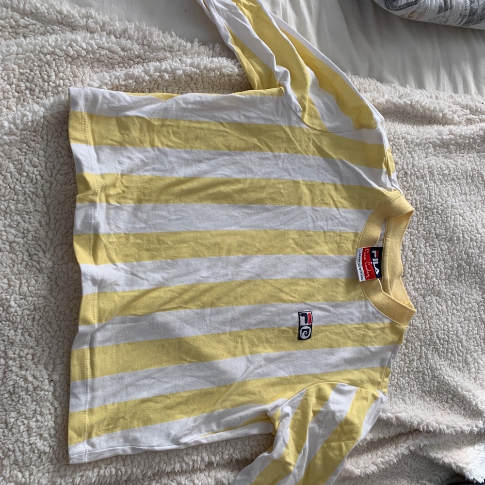 Exclusive Fila stripped long sleeve